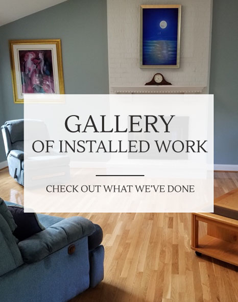 Gallery Of Installed work